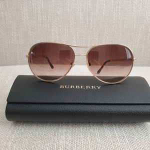 Burberry Pilot Sunglasses